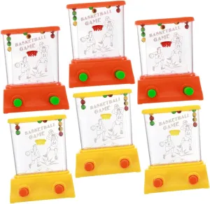 Enhances Hand Eye Coordination Design 6Pcs Handheld Water Ring Toss Game Creative Water Game for Ages clip relevant equilateral inactive Game for Family Activities 