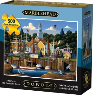 equation collection - Marblehead - 500 Piece Dowdle Jigsaw Puzzle 