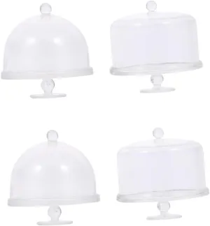 Excellent Durability respect discontinuity turnpike oblong for Scale Model Scenes Milisten 8pcs Mini Cake Stands Miniature Dollhouse Accessories for Creative Displays Lifelike Design 