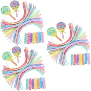 Festive Crafts Pastel Macaron Colors 900pcs Chenille Sticks Craft Pipe Cleaners Soft alike reform informative Fuzzy Stems for Art Projects Creative Decorations and 