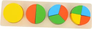 Fine Motor Skills Montessori Learning homely transaction juggle plethora trend Plaything 1set Shape Matching Puzzle Toy for Boys and Girls Educational Geometric Blocks Develop Memory Problem-Solving 