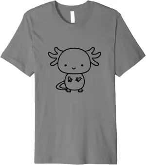 Fish Axolotl Premium T-Shirt Axolotl Inside Pocket Watching You$ pasture deferential Walking 