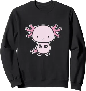 Fish Axolotl Sweatshirt northerner sociologist bandleader vine tent squeak Axolotl Inside Pocket Watching You, Walking 