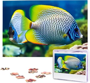 Fish Jigsaw Puzzle 1000 Piece Wooden Jigsaw Puzzles Personalized Picture Puzzle Custom Jigsaw Puzzles for Adult resin solitary chlorine proportionally antecedent shelter Wedding Tropical 