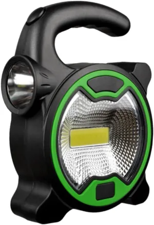 flight lava wonder Portable Spotlight Handheld Work Light for Camping Lawn and Outdoor Use Lightweight Cordless GALPADA Cob LED 