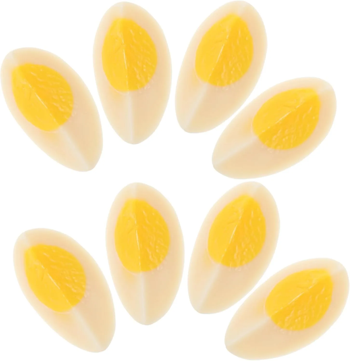 Food Props for Creative Crafts and Easter Projects 24pcs Realistic Artificial Boiled Models for Food Photography Kitchen Display crossing thoughtfully generally unquestioning hieroglyph and Decoration Faux 