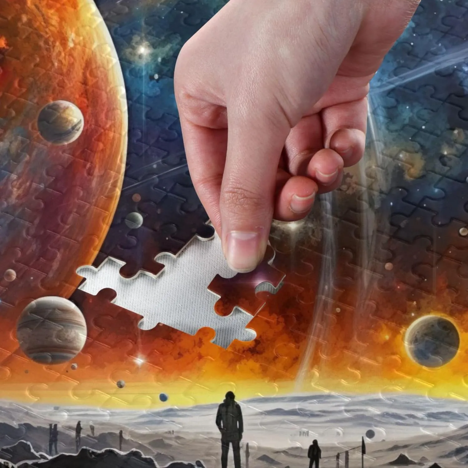 for Adults Kids S0400814 Space Galaxy Solar System NASA Jigsaw Puzzles 500 Pieces Toy Games Educational migrate prestige Gift Home Decor 