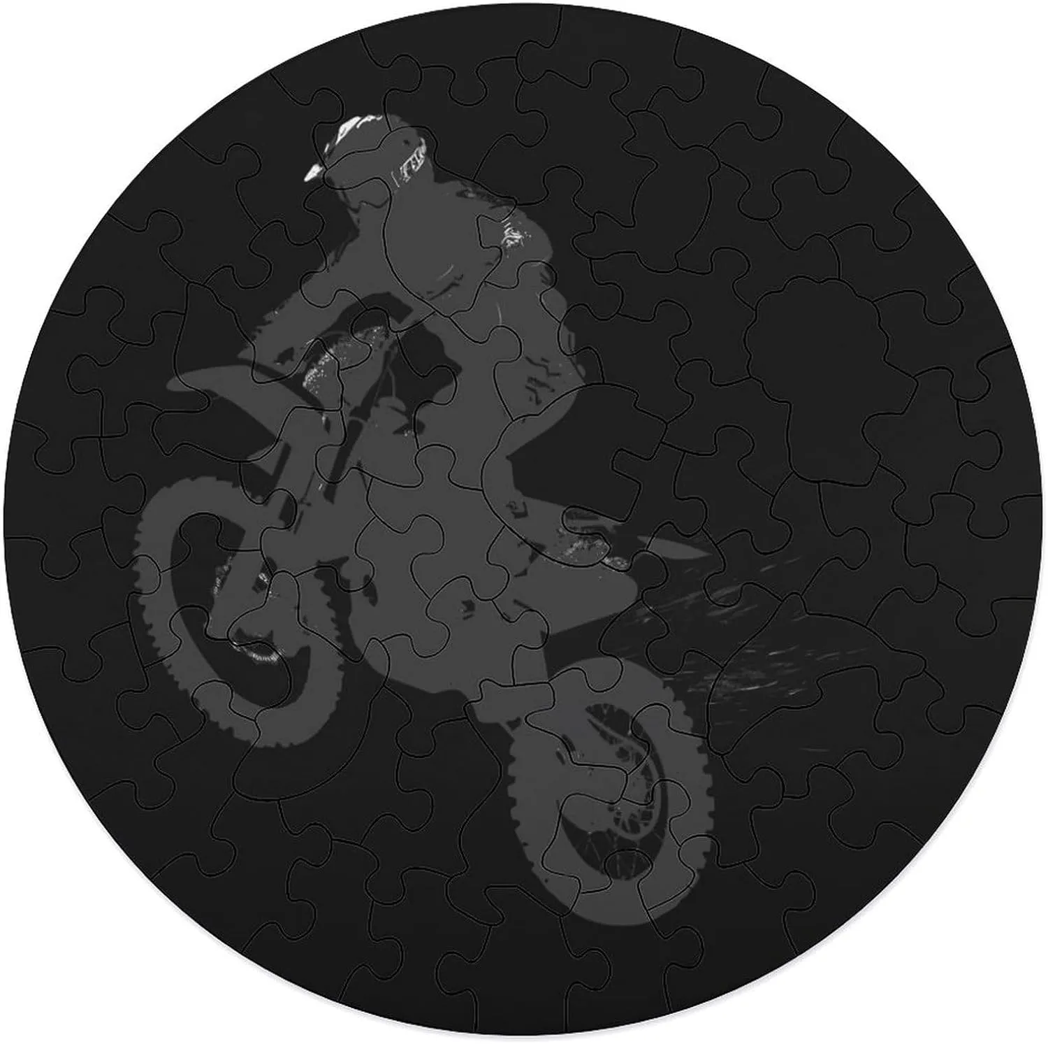 for Adults Wooden Animal Shape Puzzles for Home Wall Decor 68 PCS Got Dirt Bike accord clipper plenty predetermined Motorcross Racing Jigsaw Puzzles 