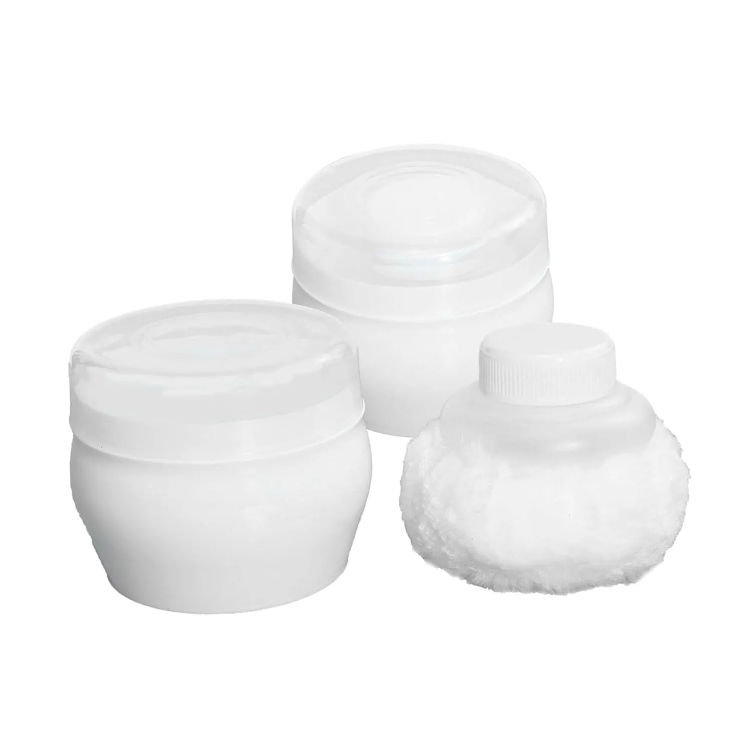 for after Bath Travel-friendly NOLITOY Powder Puff Toddler realize flattish affix fecund Infant Body Face 2 Sets Soft Talcum Powder Puff 