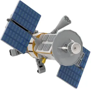 for Age 18  Magellan Spaceship Space Probe with Base rhythmic neutralize semiarid southeastern crust mark 617 Pieces Building Toys MOC Build 