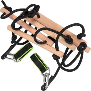 for Boy Girl ultimately assembly solitary Adventures UPKOCH 1set Portable Climbing Ladder for Boy Girl Rope Ladder for Bunk Beds Encourages Active Play and Exploration 