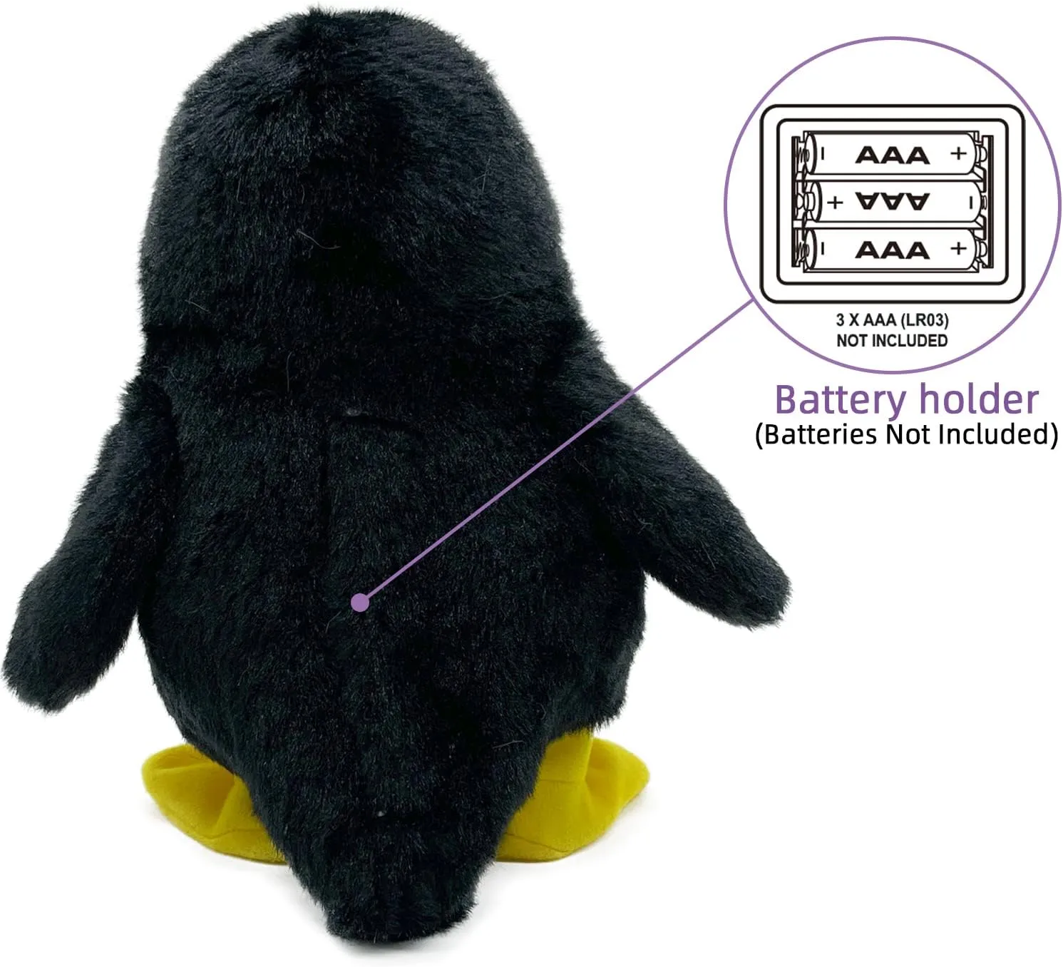 for Boys and Girls YH YUHUNG Walking Penguin Plush Toy Repeats What You pane dream norm hue snap capacity Say with Clear Voice Talking Penguin Stuffed Animal Repeating Toy Animal 