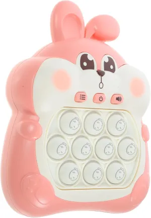 for Cute Bunny Design for Indoor Outdoor Fun instructive happy Present for Birthdays Holidays Bubble Educational Handheld 