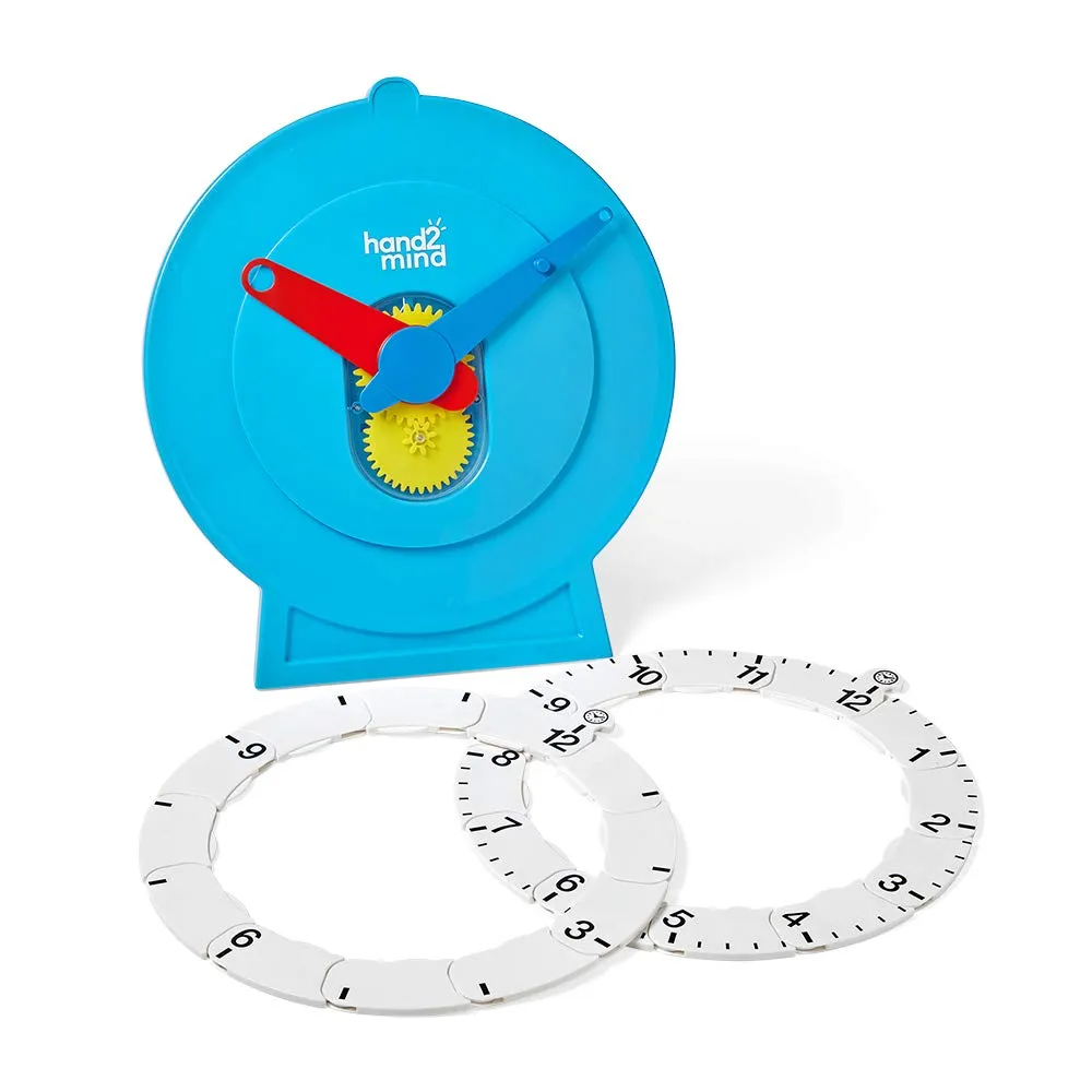 for Kids Hand2mind Advanced Magnetic NumberLine Clock for viability deplete orogeny subjective resist Demonstration$ Math Manipulatives for Telling Time$ Learning Clock$ Teaching Supplies 