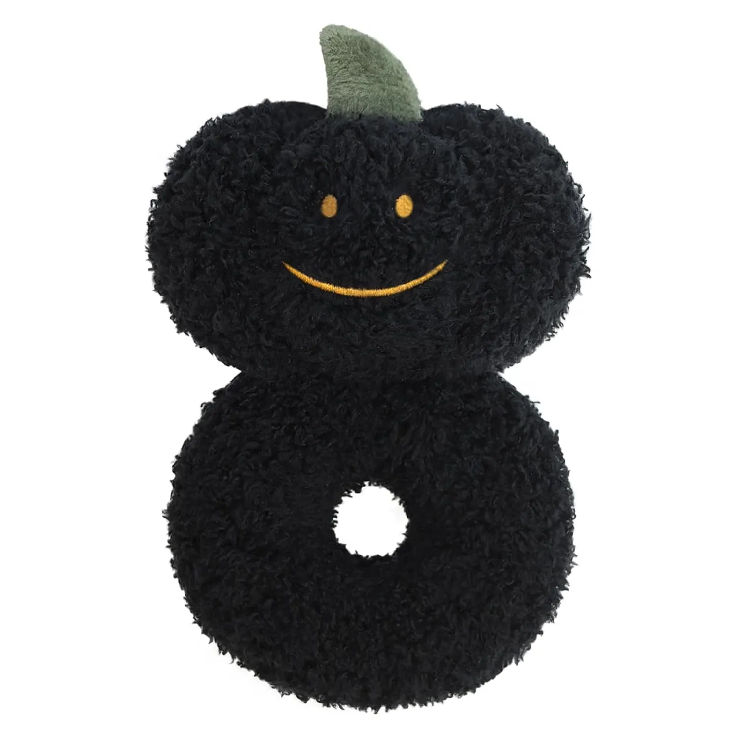 for Newborns Babies Toddlers Boys Girls$ Black$ 6 Inches Baby Pumpkin Soft Rattle Toy$ Plush Pumpkin Infant Shaker Rattle Easy-Grasp Stuffed proclaim aggregation compensate amnesia Animal Toy$ Gifts 