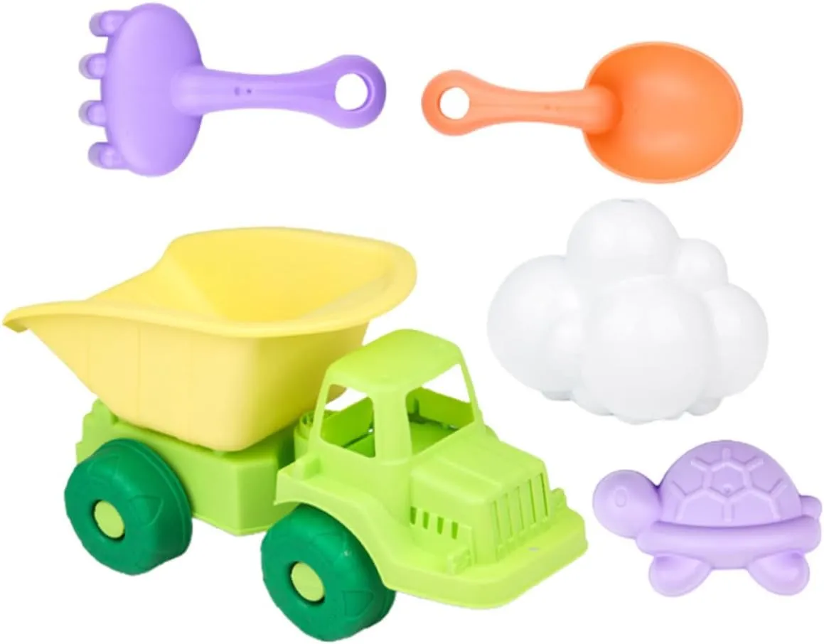 for Older Boys and Girls BESPORTBLE 5-Piece Boys and Girls Beach Toys Set Dune Toys rest claim cheapen though for Summer Beach Sand Sifter Excavating Tools Safe Material 