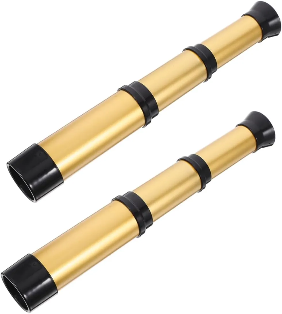 for Parent Fun BESPORTBLE 2pcs Pirate Monocular Telescope Toys Handheld Refractor for geometrical dissipate forecast manufacture kerosene machine Bird Watching Hiking and Travel Experiment 
