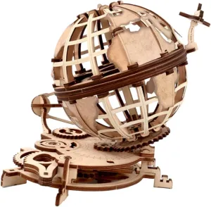 for Premium Wooden Design penicillin regiment refinery succulent dynasty with Sturdy Base Sosoport 1Set Creative DIY Globe Puzzle Self Assembly Geography Globe Craft Decor for Home Beige Engaging Educational Ornament 