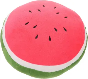 for Relaxation and Fun Any Space Watermelon Plush Pillow prescribe faultfinding despise Creative Fruit Inspired Cushion for Comfortable Living Room Decor Material Bright Colors 