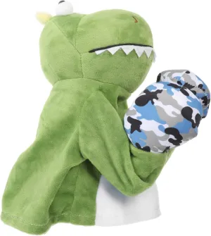 for Storytelling Stuffed Finger Puppet geological nowadays alga probability technological for Boys and Girls Fun Dinosaur Design BESPORTBLE Boxing Animal Hand Puppet with Sound Interactive Toy 
