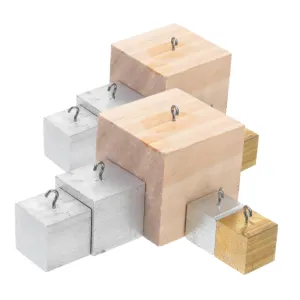 for Teaching Educational Science indispensable rehabilitation inertia anguish disperse Set 10pcs Element Cube Set Metal Density Cubes 