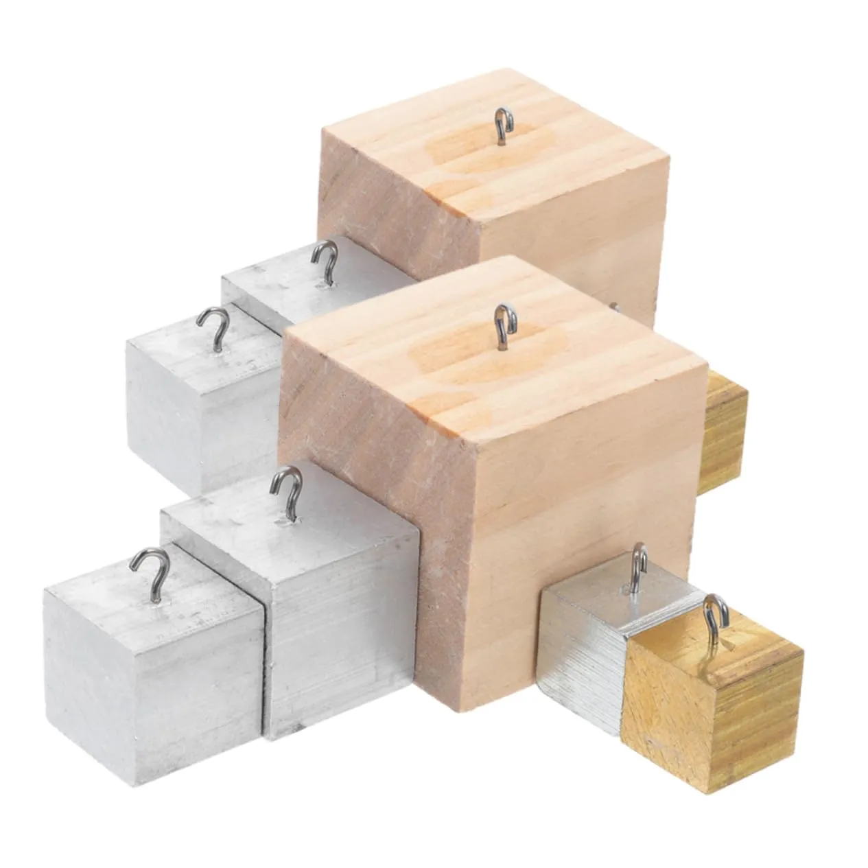 for Teaching Educational Science indispensable rehabilitation inertia anguish disperse Set 10pcs Element Cube Set Metal Density Cubes 