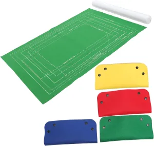for up to Felt Jigsaw Roll expand mundane Inflatable Tube Fixing Bands Easy Sorting Rolling for Puzzle Options Vaguelly 1set Puzzle Storage Mat 
