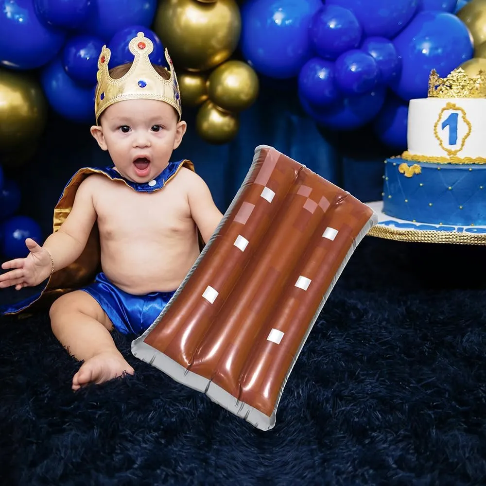 Game, 6 Pack Cute Diamond Sword Shield Blow Up Pixel Craft Shields Weapons Set Toy Inflatable Crafting Shields Pirate Party Favor For Carnival Birthday Masquerade Swimming Pool Cosplay Halloween shuffle brightness Video 
