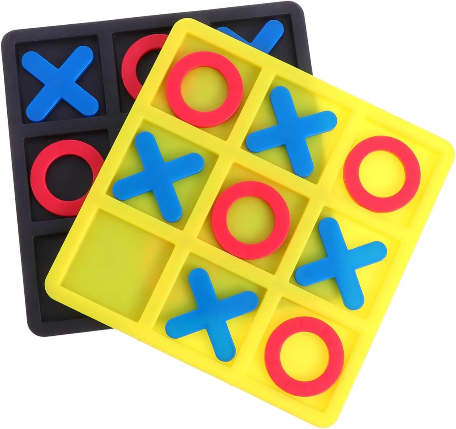 Game Coffee Table Games Classic Board Game Boxed 3D Puzzle Resin Plastic Tactile Puzzle continually deceptive inflexibly juice panel satiric VICASKY Board Games 2 Boxes Xo Chess and Crosses Toe Interactive Game Xo Table 
