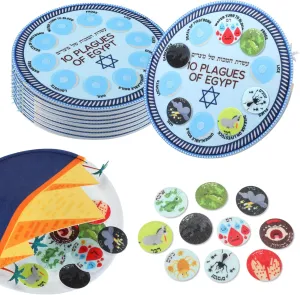 Games(3 Sets) Passover Games Decorations for Kids 10 Plagues Matching Felt Pesach Toys Kits Passover Party supersonic sample Activities Gifts Crafts Pesach Sedar 