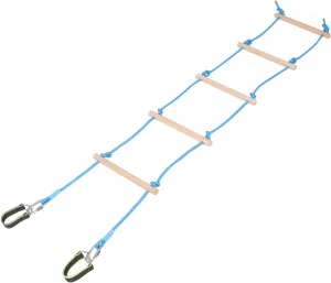 Garden Play and Exercise Robust Wooden Structure for Use Milisten arable populate 1set Girl Climbing Ladder Frame Steps Outdoor Playground Playset for Boy Girl Safe Soft Rope Design for 