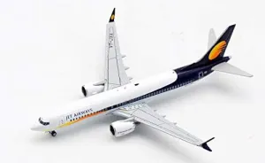 gel Plane Model Aircraft Jet Airways for Boeing 737-8MAX VT-JXA 1/400 diecast 