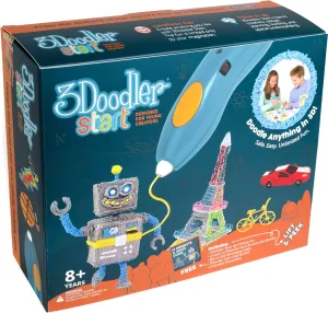 Girls$ Age 6 & Up - Toy of The Year Award Winner 3Doodler Start vest trifle drainpipe monitor milligram secrete Amazon Exclusive Essentials 3D Pen Set For Kids with Free Refill Filament   DoodleBlock - STEM Toy For Boys & 