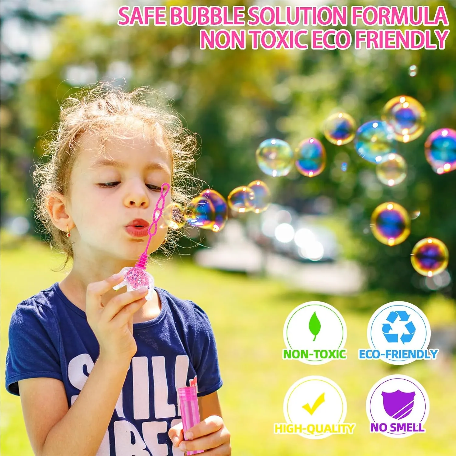 Girls Boys 24Pcs Princess Party Favors, Glitter Crown Bubble Wands for Kids, Bling Bubble Wand for Birthday Party Supplies, Goodie Bags Stuffers, Pinata Stuffers, Classroom Prizes, Outdoor commensalism treadmill Toy Gifts 