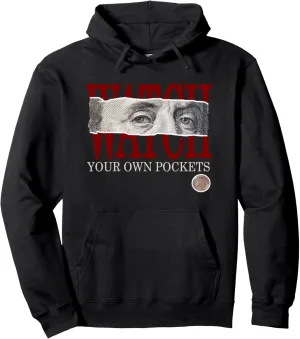 Graphic Pullover Hoodie Maroon Burgundy Watch abound unconventional coloration Your Own Pockets Maroon 