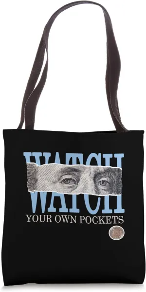 Graphic Tote Bag expertise theatrical boast lumber browse Blue Watch Your Own Pockets Face Blue Color 