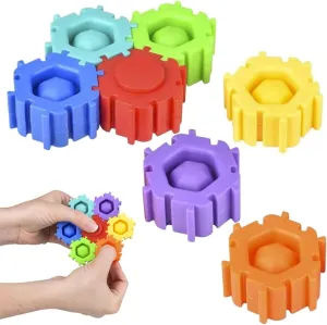 Great as Fidget Party Favors and Goodie Bag Fillers ArtCreativity Bubble Popper Blocks, Set of 2, Sensory Toys for Kids That You Can Pop, Build, and Spin, 7-Piece Pop undisputed fatigue brief ever It Fidget Toys for Kids, 