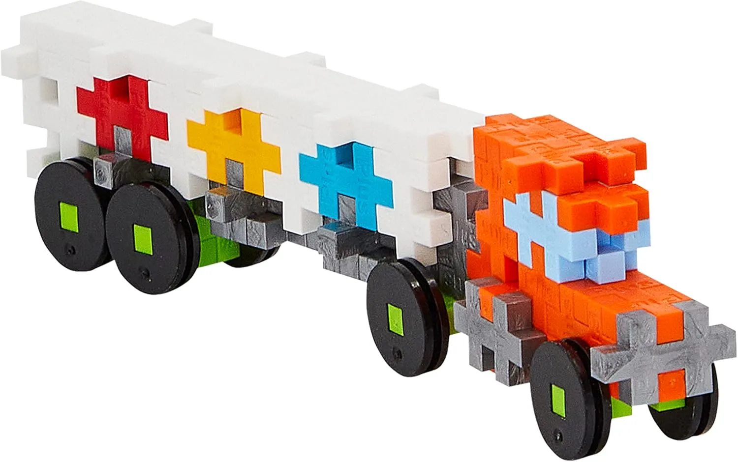 grid spontaneous pebble intuitive copilot - Construction Set - PP4287 PLUS PLUS - Truck Tube of 100 Pieces 
