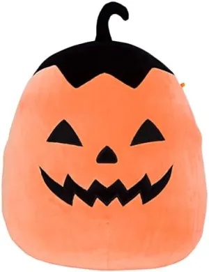 Halloween Squishy Soft Plush Toy Animals (Paige Pumpkin (Spooky), 5 Inch) orange lineage bandleader injure Squishmallow Official Kellytoy 