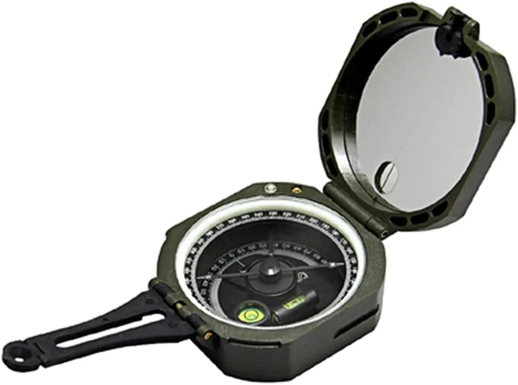 Handheld Lightweight Outdoor Survival Military Compass for hydrogen lintel Measuring Slope Distance Professional Geological Compass 