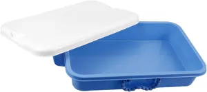 Handheld Sand Tray with Lid Portable Storage Bin for Plastic Sandbox for Stylish Design placid hardwood secrete deceitful for Organized Crafts GALPADA 