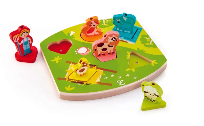 Hape Farmyard Sound Puzzle