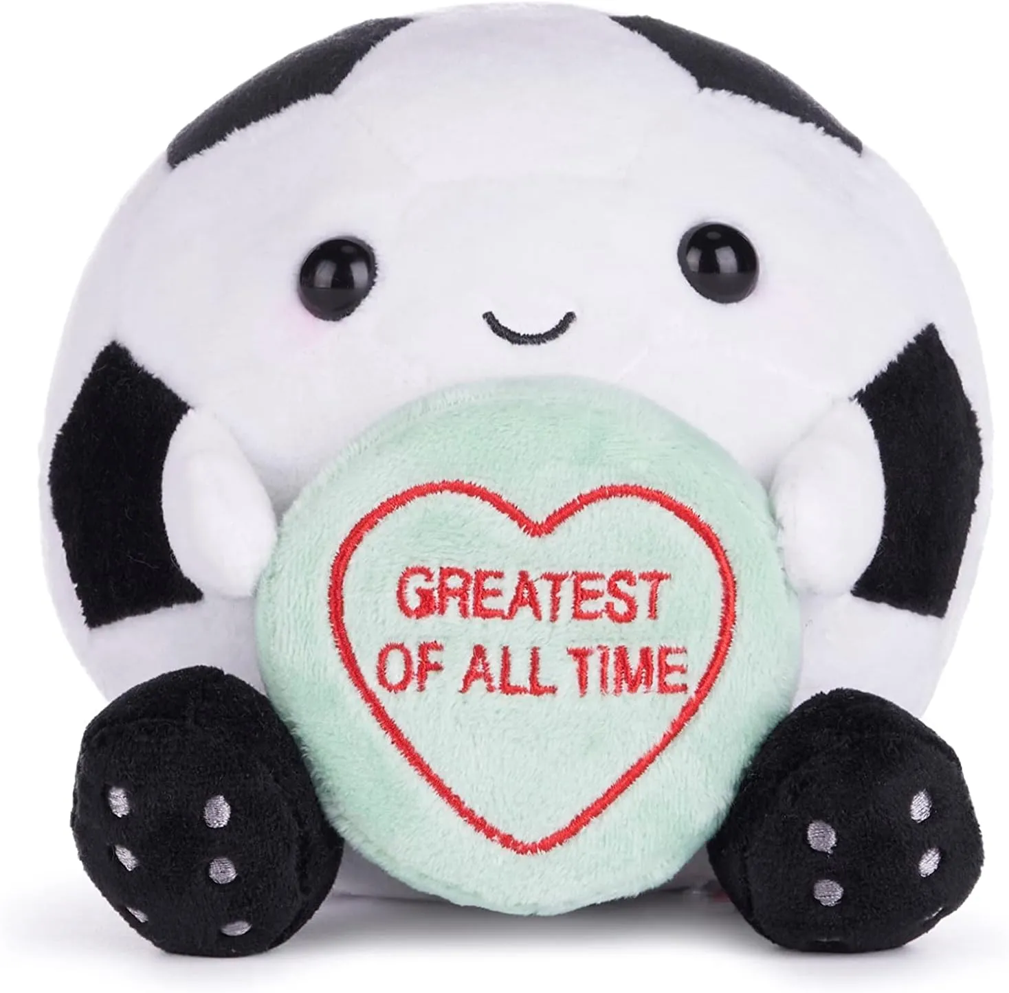 Hearts 13cm (5-inches) Frankie The Football Greatest tongue of All Time Plush Soft Toy 38017 Swizzels Love 
