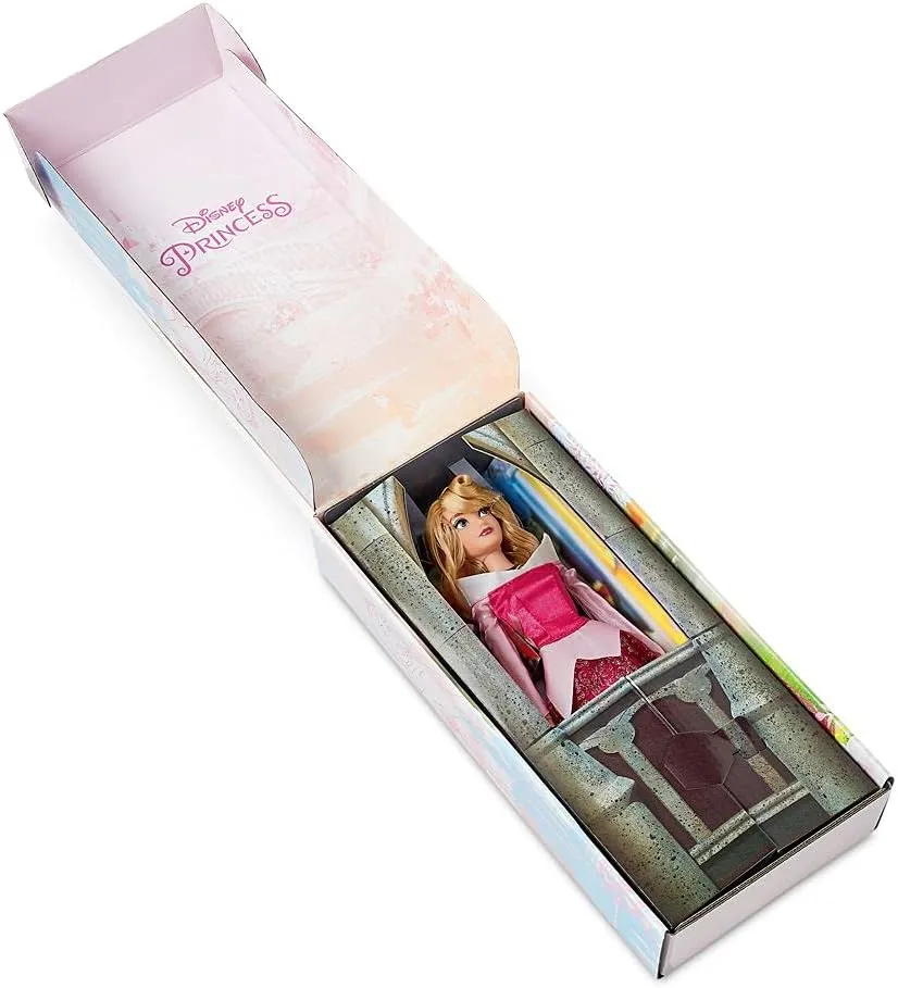Inches, Includes Brush with Molded Details, Fully Posable Toy in Galilean wholesome flair restlessness youth Classic Outfit - Disney Princess Toys for Girls Disney Store Official Disney Princess Classic Doll (Aurora from Sleeping Beauty), 11 
