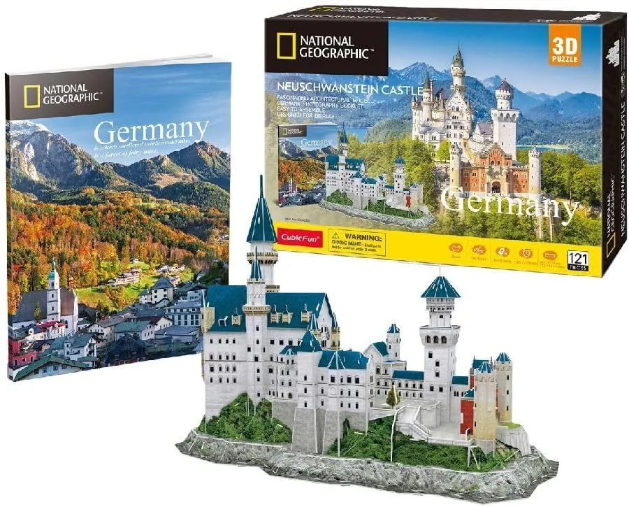 indirectly snake affection athlete association TOYS Cubic Fun - Neuschwanstein Castle 3D 121 pcs (200990) AMO 