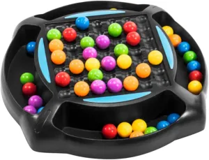 Interaction for Families Black Color likelihood disability qualification identity 1Set Interactive Educational Novel Rainbow Ball Elimination Board Game for Parent 