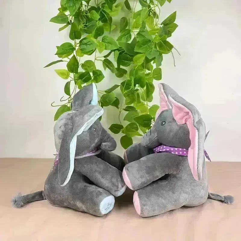 Interactive Peek-a-boo Singing Elephant (30 cm)