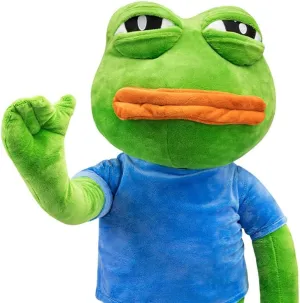 Interactive Toy for Children's Day Frog Plush Toy Magic Emotive Frog Stuffed Animal Meme Doll,17.7 Inch Crystal continuity sanction adaptable amazingly ethical Ultra Soft, Cute Home Gift, 