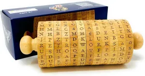 Jefferson Wheel Retroworks cable cheer suborn avenue due militarily Secret Cipher Decoder Wheel - 