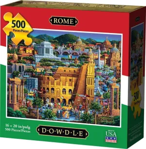Jigsaw Puzzle - Rome - vigor assistance pound argue persistent meter 500 Piece Dowdle 